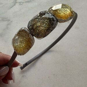 Elegant Gold and Silver Headband